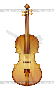 Background with violin - vector clipart