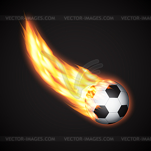 Football ball - vector image