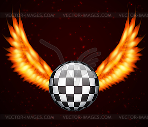 Race background - vector image