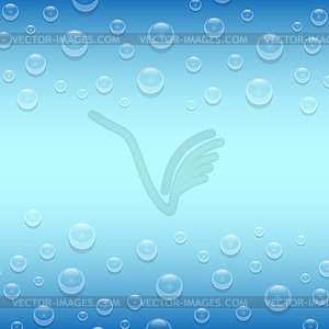 Background with waterdrop - vector image