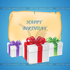 Gift - vector image