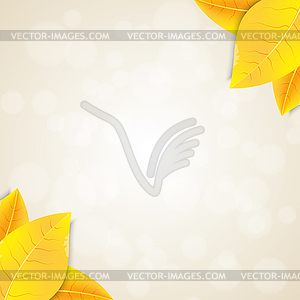 Autumn background - vector image