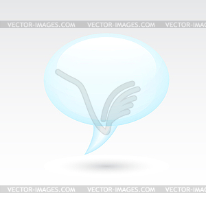 Speech bubble - vector image