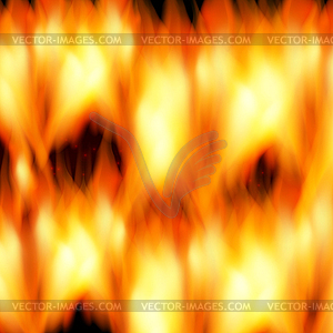 Fire background - vector clip art