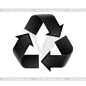 Recycle sign - vector clipart