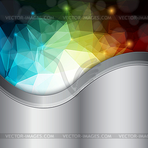 Polygonal background - royalty-free vector image