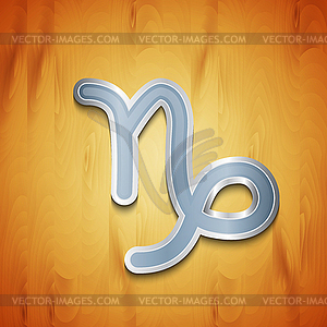 Capricorn - color vector clipart