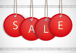 Sale tag - vector image