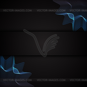 Abstract neon background - vector clip art