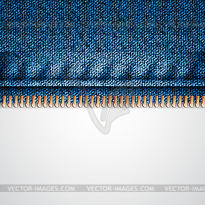 Denim texture - vector clipart