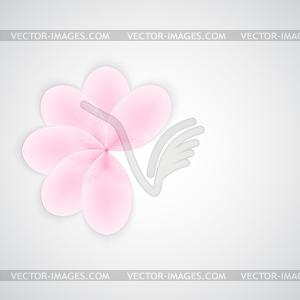 Flower background - vector EPS clipart