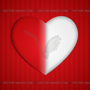 Valentine`s background - vector clip art