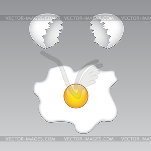 broken egg clip art