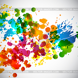 Splash background - vector clipart / vector image