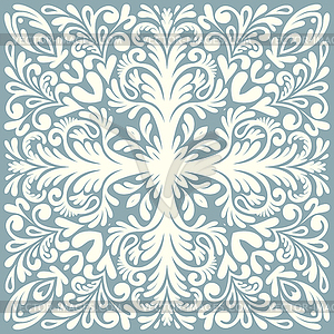 Beautiful floral pattern - vector clipart