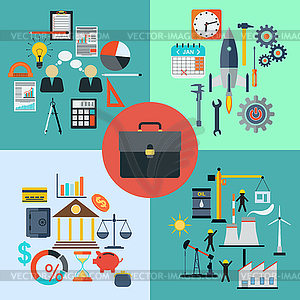 Business concept illustration - vector image