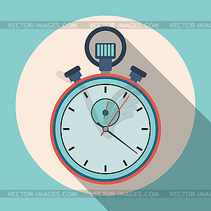 Stopwatch icon - vector image