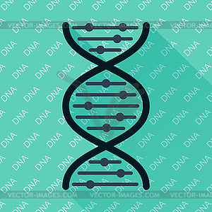 Векторной ДНК иконки - клипарт в векторном виде