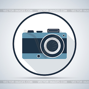 Photo camera - vector clipart