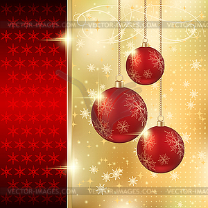 Christmas background - vector image