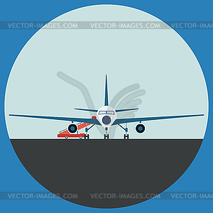 Airplane icon - vector clipart