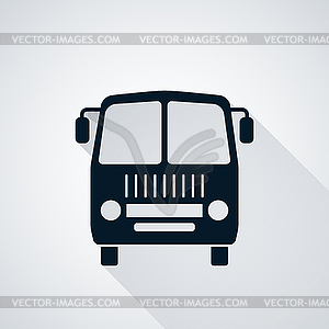 Bus icon - vector image