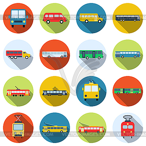 Transport vector icons - vector image