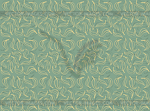 Seamless leaf pattern background - vector clip art