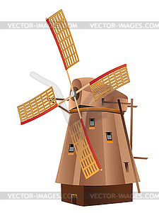 Windmill - vector clipart