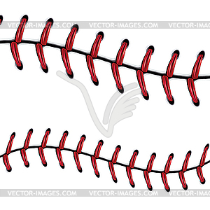 Бейсбол фон кружева - изображение в векторе