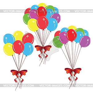 Bunch of Balloons - vector clipart