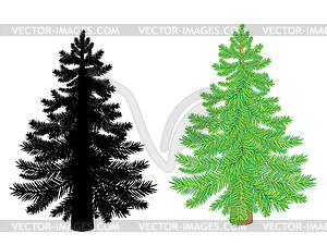 New Year Tree - vector clipart