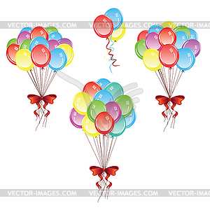 Bunch of Balloons - vector image