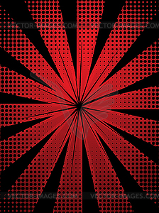 Bright Red Background - vector clipart / vector image