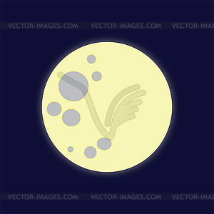 Moon - vector image