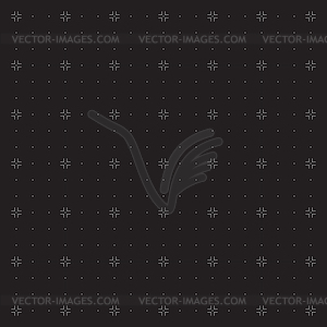 Grid for modern virtual technology fantastic - royalty-free vector clipart