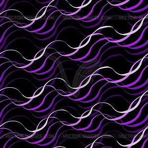 Seamless texture with horizontal waves. Vector backgrou - vector clip art