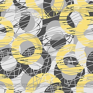 Симпатичные образец пастельный. Бесшовные текстуры с кольцами - изображение в векторе