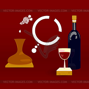 Winemaking - vector image