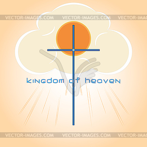 Kingdom of heaven - vector clipart