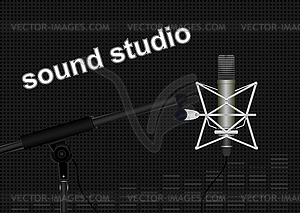 Sound Studio - vector clip art