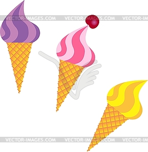 Ice Cream Cone - vector image