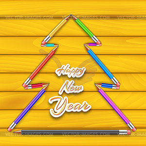 Merry Christmas and happy new year Background - vector clip art