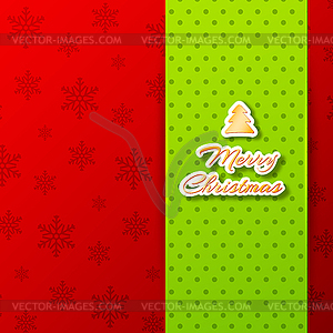 Merry Christmas and happy new year Background - stock vector clipart