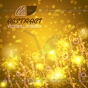 Abstract background ornament concept. Ve - vector image