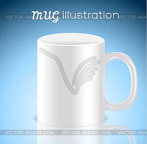 Абстрактный дизайн искусство для печати на чашку. конц - векторное графическое изображение