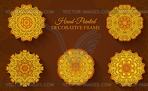 Abstract background ornament concept. Ve - vector clipart