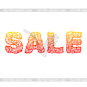 Sale percent card business background concept. - vector image