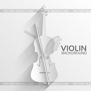 Paper viol background concept. tamplate fo - vector clip art