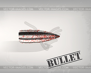 Bullet background concept - vector clip art